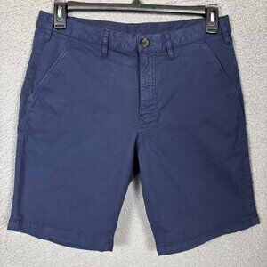 Paul Smith PS Mens Certified Organic Cotton Shorts Navy Blue 30 New With Tag's